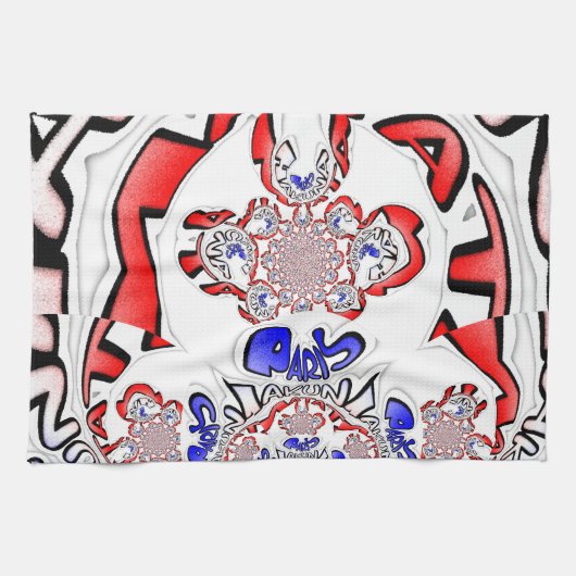 Französische Drehung Hakuna Matata: Einzigartiger  Handtuch (Horizontal)