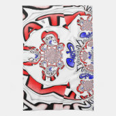 Französische Drehung Hakuna Matata: Einzigartiger Handtuch (Vertikal)