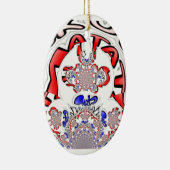 Französische Drehung Hakuna Matata: Einzigartiger Keramik Ornament (Rechts)