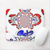 Französische Drehung Hakuna Matata: Einzigartiger  Mousepad (Mit Mouse)