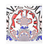 Französische Drehung Hakuna Matata: Einzigartiger Notizblock (Vorderseite)