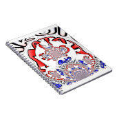 Französische Drehung Hakuna Matata: Einzigartiger  Notizblock (Rechte Seite)