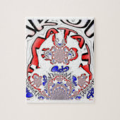 Französische Drehung Hakuna Matata: Einzigartiger Puzzle (Vertikal)