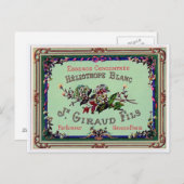 Französische Duftwerbung Postkarte (Vorne/Hinten)