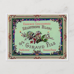 Französische Duftwerbung Postkarte