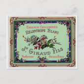 Französische Duftwerbung Postkarte (Vorderseite)