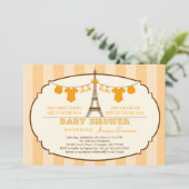 Französische Einladung (Stehend Vorderseite)