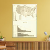 Französische Einwanderung Leinwanddruck (Insitu (Wohnzimmer))