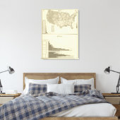 Französische Einwanderung Leinwanddruck (Insitu (Schlafzimmer))