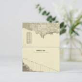 Französische Einwanderung Postkarte (Stehend Vorderseite)