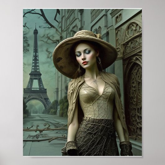 Französische Elegance Print, Value Poster Paper (M (Vorne)