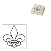 Französische Emblem-Briefmarke Gummistempel (Stempel)