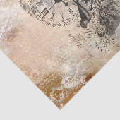 Französische Ephemodelle Seidenpapier (Ausschnitt)