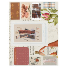 Französische Fashion Plate Calendar Stationery der