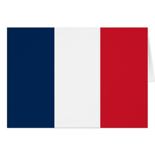 Französische Flagge (Vorderseite (Horizontal))