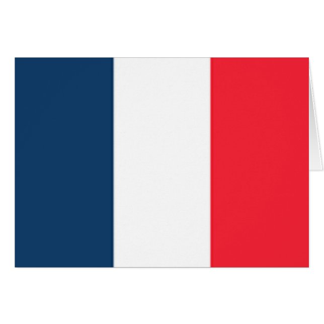 Französische Flagge (Vorderseite (Horizontal))