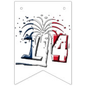 Französische Flagge 14 Juli Quatorze Juillet Basti (Zweite Fahne)