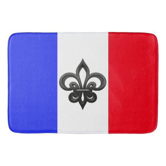 Französische Flagge Badematte (Vorderseite)