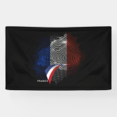Französische Flagge Banner (Horizontal)