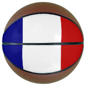 Französische Flagge Basketball (Vorderseite)