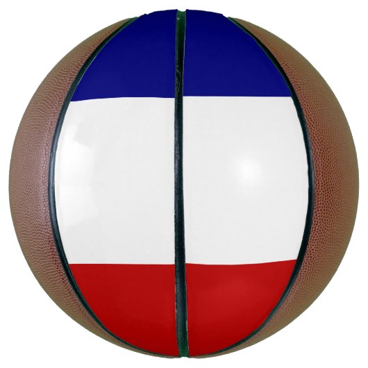 Französische Flagge Basketball (Vertikal)