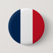 Französische Flagge Button (Vorderseite)