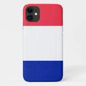 Französische Flagge Case-Mate iPhone Hülle (Rückseite)