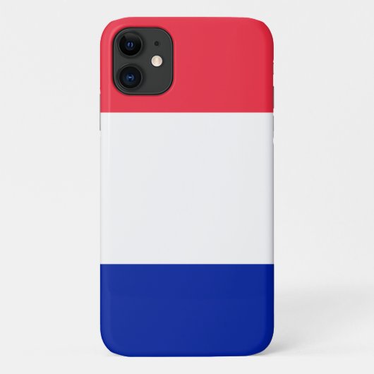 Französische Flagge Case-Mate iPhone Hülle (Rückseite)