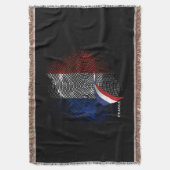 Französische Flagge Decke (Vorderseite Vertikal)