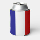 Französische Flagge Dosenkühler (Kanne Rückseite)