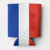 Französische Flagge Dosenkühler (Vorderseite)