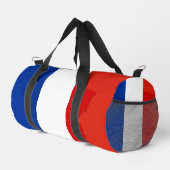 Französische Flagge Duffle Bag (Rechte Ecke)