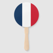 Französische Flagge Fächer (Rückseite)