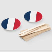 Französische Flagge Fächer (Non-assembled)