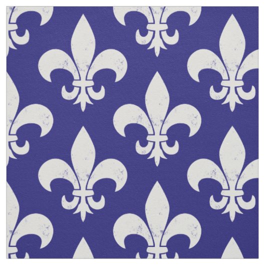 Französische Flagge Fleur de Lys Stoff (Muster)