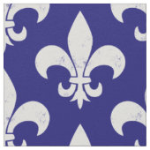 Französische Flagge Fleur de Lys Stoff (Nahaufnahme)