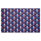 Französische Flagge Fleur de Lys Stoff (Fat Quarter (45,7 x 55,9 cm))