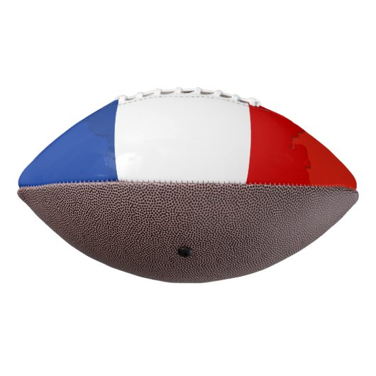 Französische Flagge Football (Gedreht 270)