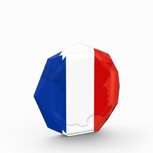 Französische Flagge Fotoblock (Links)