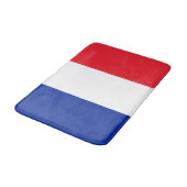 Französische Flagge (Frankreich) Badematte (Schrägansicht)
