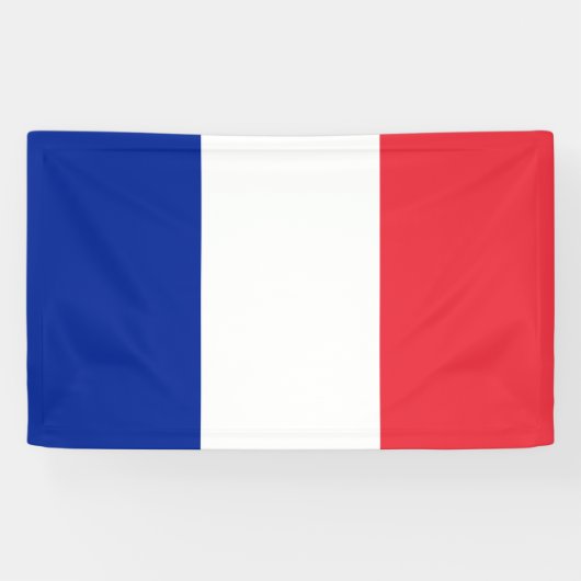 Französische Flagge (Frankreich) Banner (Horizontal)