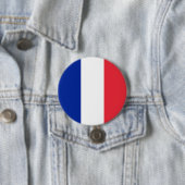 Französische Flagge (Frankreich) Button (Beispiel)