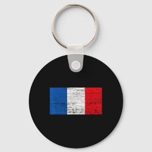 Französische Flagge Frankreich Flagge Viva La Fran Schlüsselanhänger