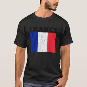Französische Flagge - Frankreich - Flaggenstaat T  T-Shirt