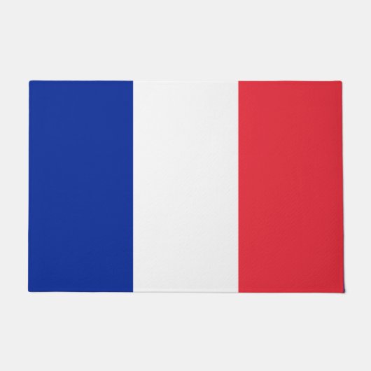 Französische Flagge (Frankreich) Fußmatte (Vorderseite)