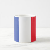 Französische Flagge (Frankreich) Kaffeetasse (Mittel)