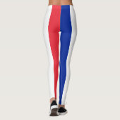 Französische Flagge (Frankreich) Leggings (Rückseite)