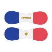 Französische Flagge, Frankreich, Monogramm/Basebal Baseball (Paneele)
