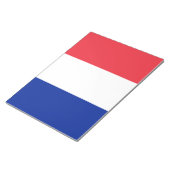 Französische Flagge (Frankreich) Notizblock (angewinkelt)