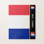 Französische Flagge / Frankreich Puzzle (Vertikal)